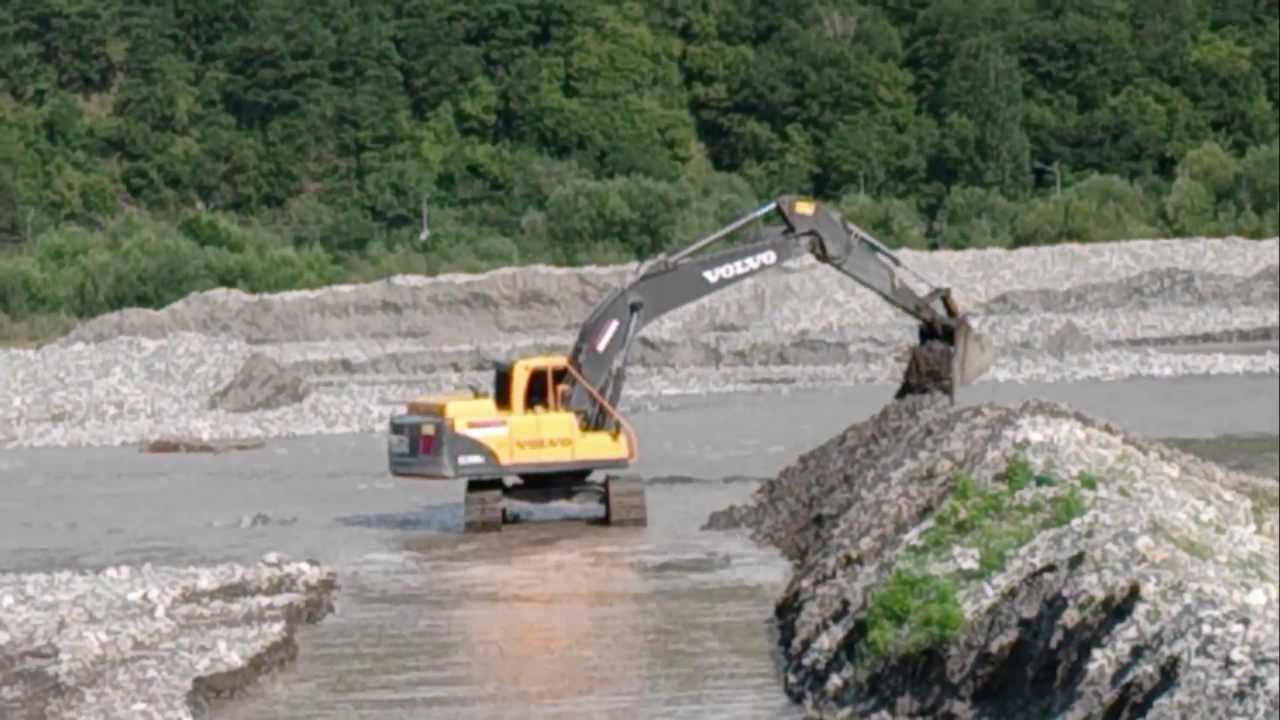 Добыча гравия