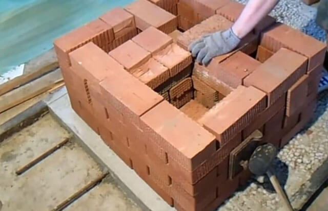 Кладка из огнеупорной глины Кладка из огнеупорной глины