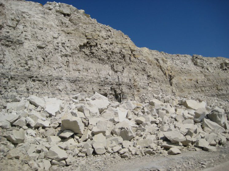 Фото месторождения флюсового известняка