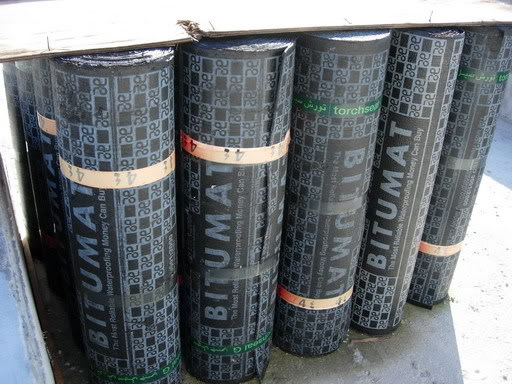Битумные рулонные материалы