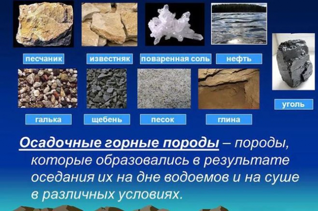 Классификация осадочных пород