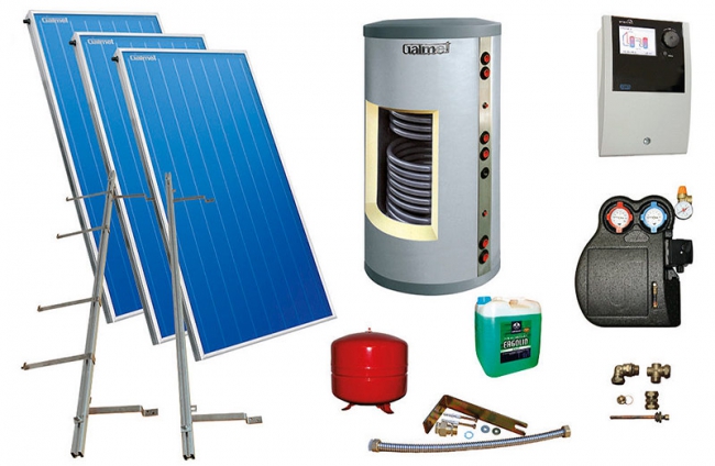 система солнечных коллекторов система солнечных коллекторов